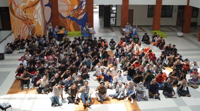 Temu Awal Semester II TA 2023/2024, FTTM ITB Diskusi dengan Mahasiswa di Kampus Cirebon