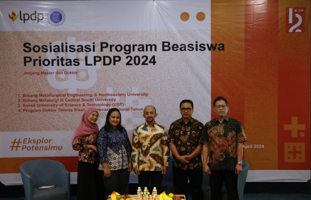 Sosialisasi Program Beasiswa Prioritas LPDP 2024 di Tingkat Master dan Doktor, Dukung Perkembangan Pendidikan di Indonesia