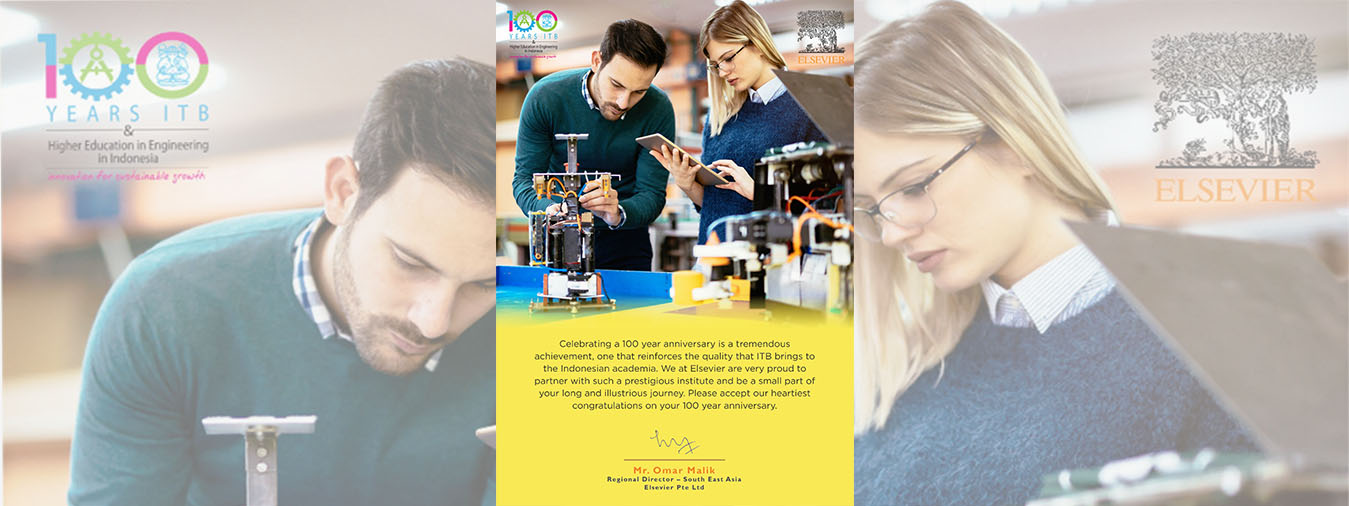100 Years ITB Congratulations from Elsevier