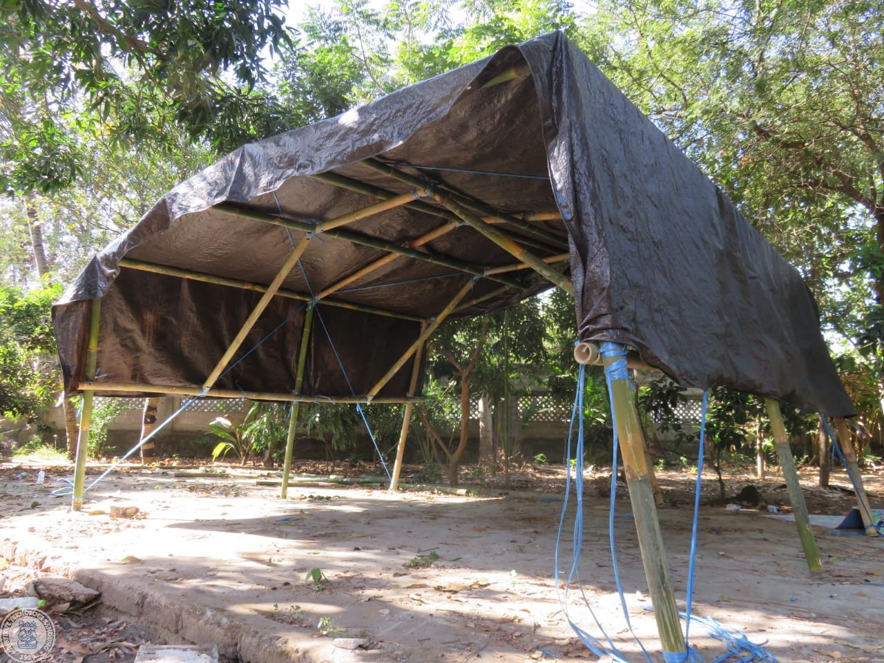 ITB Bangun Shelter Bambu Untuk Huntara Bagi Korban Gempa Lombok